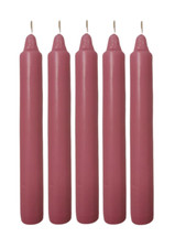 CANDLES FOR DINNER COLORFUL CHEAP PRICE - MANY ASSORTED COLOURS PACK OF 1  5  10