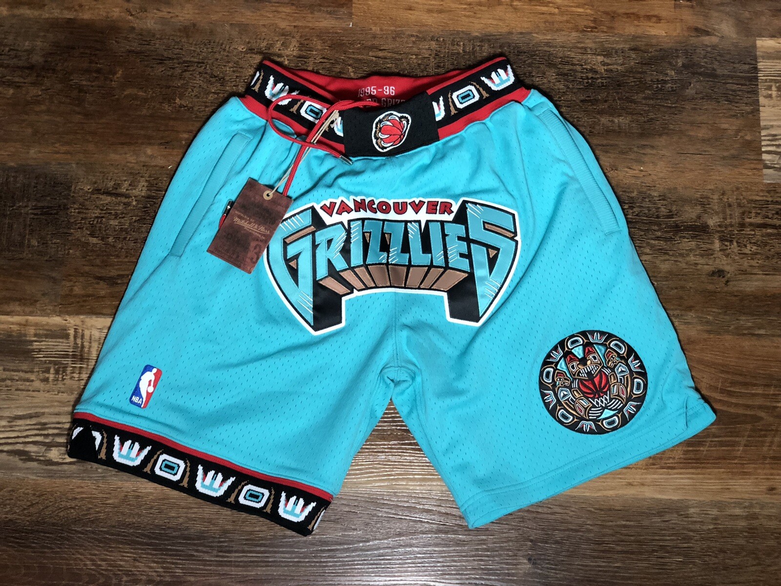 Just Don 90s Shorts Vancouver Grizzlies 1995-96