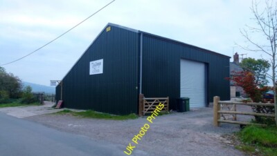 Foto 6x4 Ty Gwyn Apfelweinladen Monmouth Kappe eine kürzlich gebaute Steckdose für eine l c2015