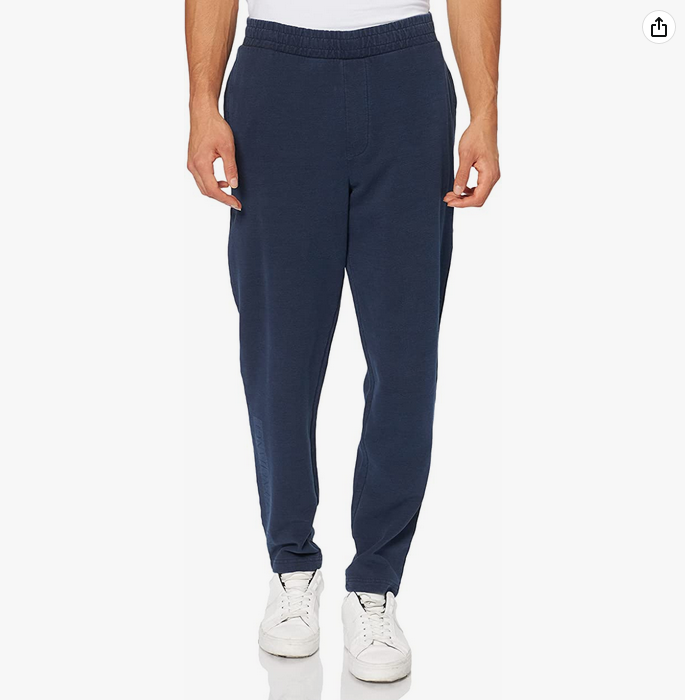 A|X Armani Exchange Men's, Elastic Contrast Logo Pant, Delave Dark