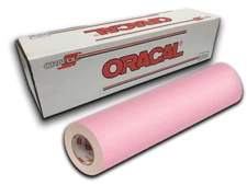 12" X 10ft - Carnation Pink Matte Oracal 631 Exhibition Cal Roll