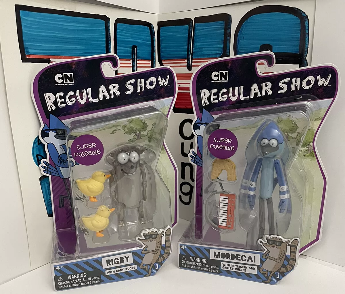  Regular Show Toys, Action Figures - Plush Cartoon