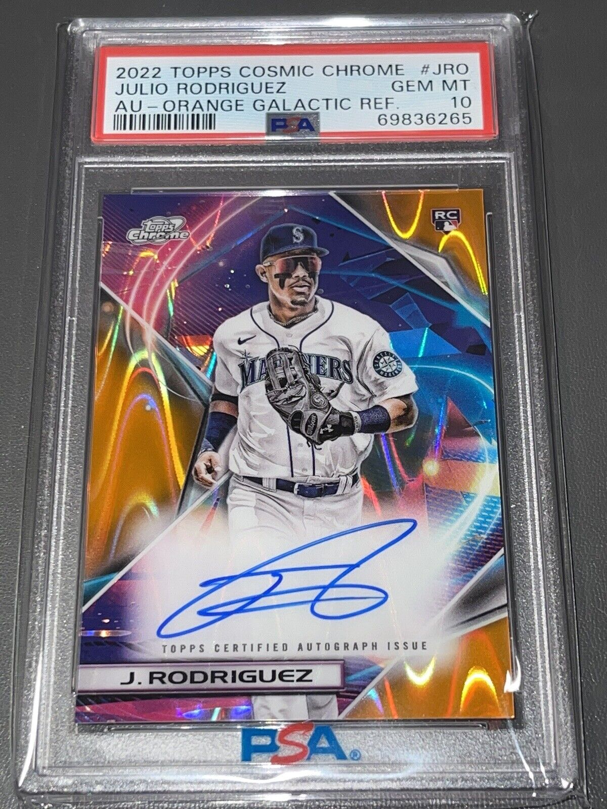 Julio Rodriguez 2022 Topps Chrome Refractor #222 PSA 10 Gem Mint 0871 –  Three Stars Sportscards