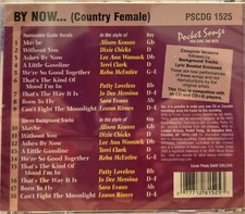 1525 COUNTRY    POCKET SONGS KARAOKE CDG  LOT MI