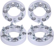 4pc 5x5 To 5x4.5 Wheel Adapters 1.5 Inch 12 Studs For Jeep 5x127 To 5x114.3