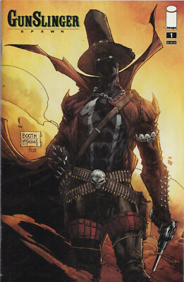 GUNSLINGER SPAWN #1 (BRETT BOOTH VARIANT) COMIC BOOK ~ Image Comics