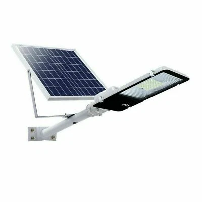 CSS Lampione Faro Led Stradale 200W Con Staffa Pannello Solare Crepuscolare