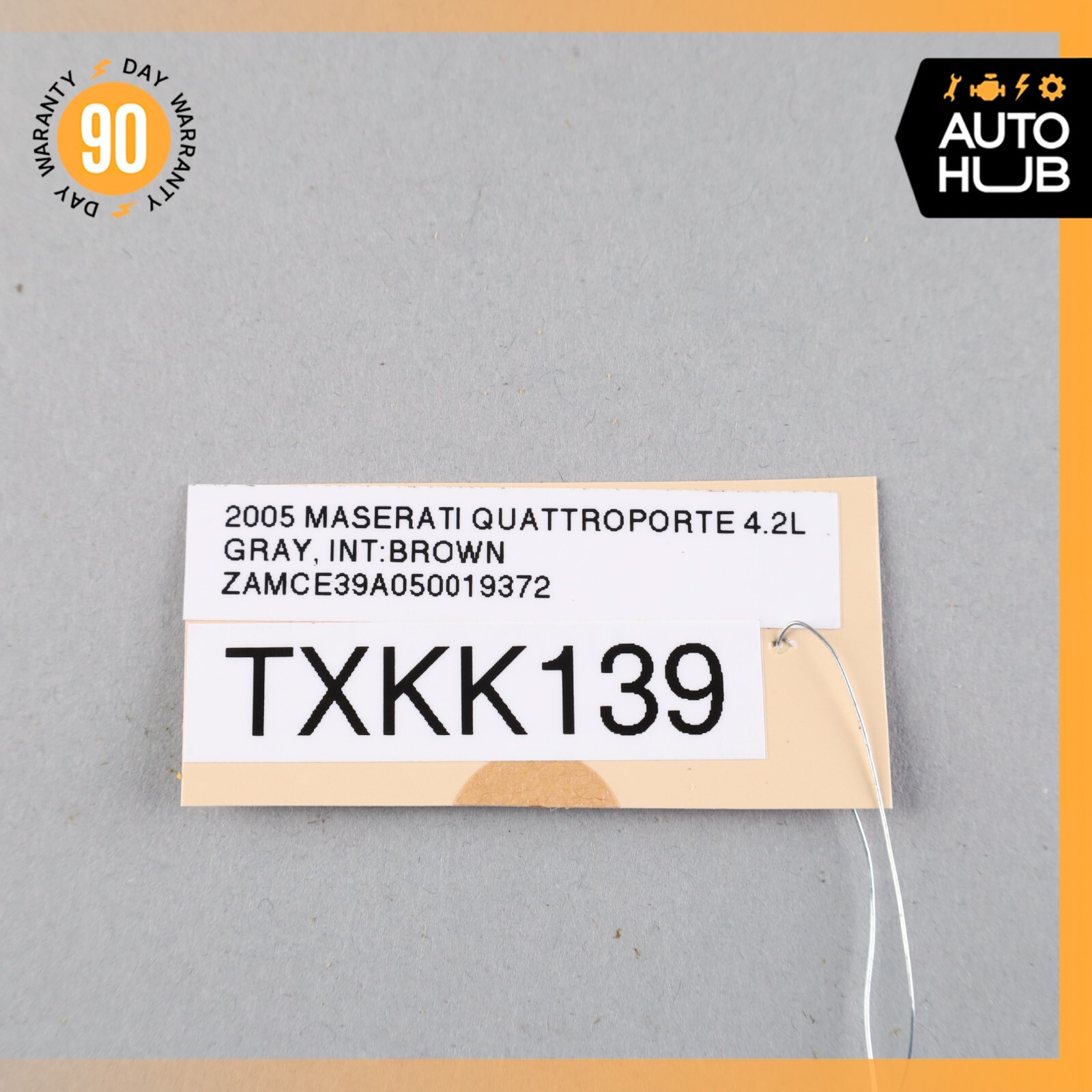 03-08 Maserati Quattroporte M139 Front Right Lower Bottom Seat Cushion OEM 29k