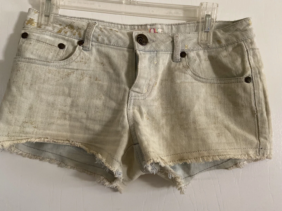 OP brand golden short jeans size 4 eBay