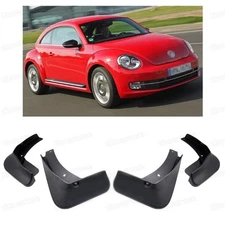 Front & Rear Car Mud Flaps Splash Guard Fender Mudguard for VW Beetle 2012-2016