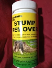 Stump Remover Helps Decompose Stumps For Easy Removal 1 lb Southern Ag