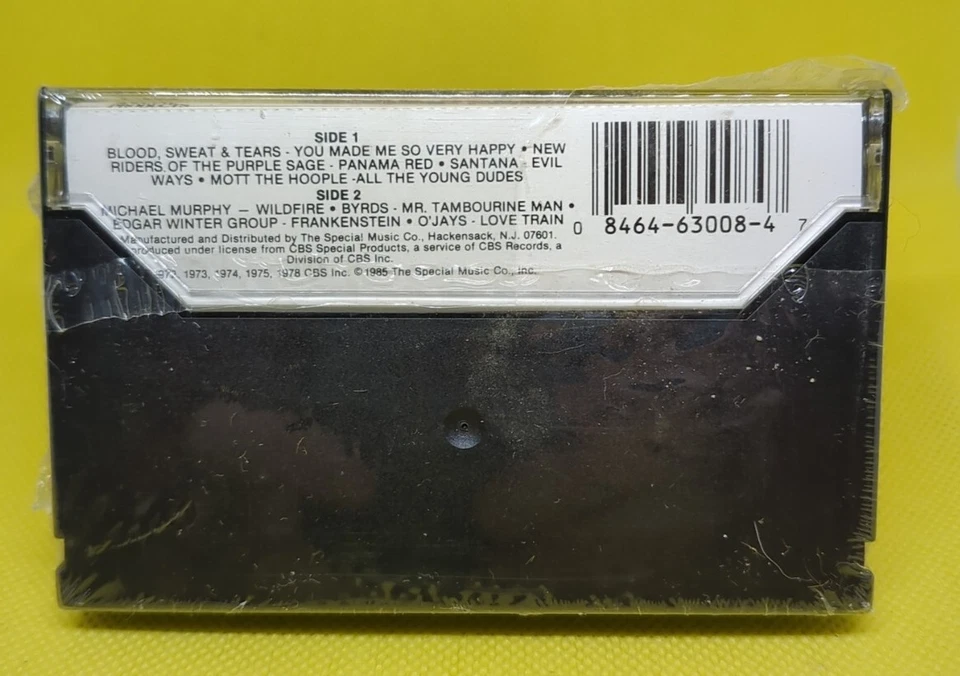 SHRINK SEALED Star-Rockits Santana Byrds Michael Murphy Mott The Hoople Cassette - Image 2 of 3