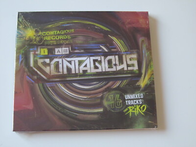 RIKO I AM CONTAGIOUS CD FT M-PROJECT UNMIXED HARDCORE RAVER BABY DJ HTID UPROAR