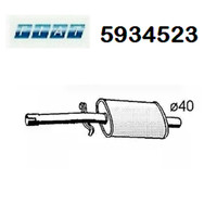 Zentraler SchalldäMpfer Fiat Ritmo - Originaler Seat Ronda 5934523