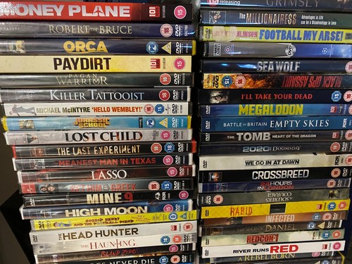 100 brandneue & versiegelte DVDs gemischt Restposten 100.000+ auf Lager ** KOSTENLOSE UK-LIEFERUNG ** - Bild 8 von 9