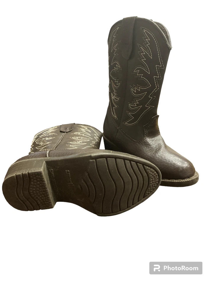 Botas de Vaquero Smartfit Niños Talla 7 ¡¡Nuevas!!!Impresionantes costuras resistentes al deslizamiento sin precio base Foto 3 de 4