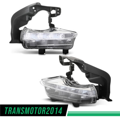 LED DRL Daytime Running Light Driving Fog Lamp Fit For 14-16 Toyota Highlander 