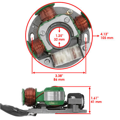 Stator Replacement For Polaris Trail Blazer 250 1998-2006 - Caltric, OEM #3083979