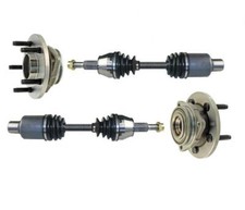 Conjunto de cojinete de rueda Frt ejes CV para 05-10 Dakota 4x4 trasero ABS solamente