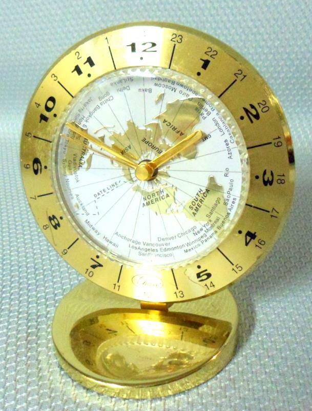Chass World Time Desk Clock | eBay
