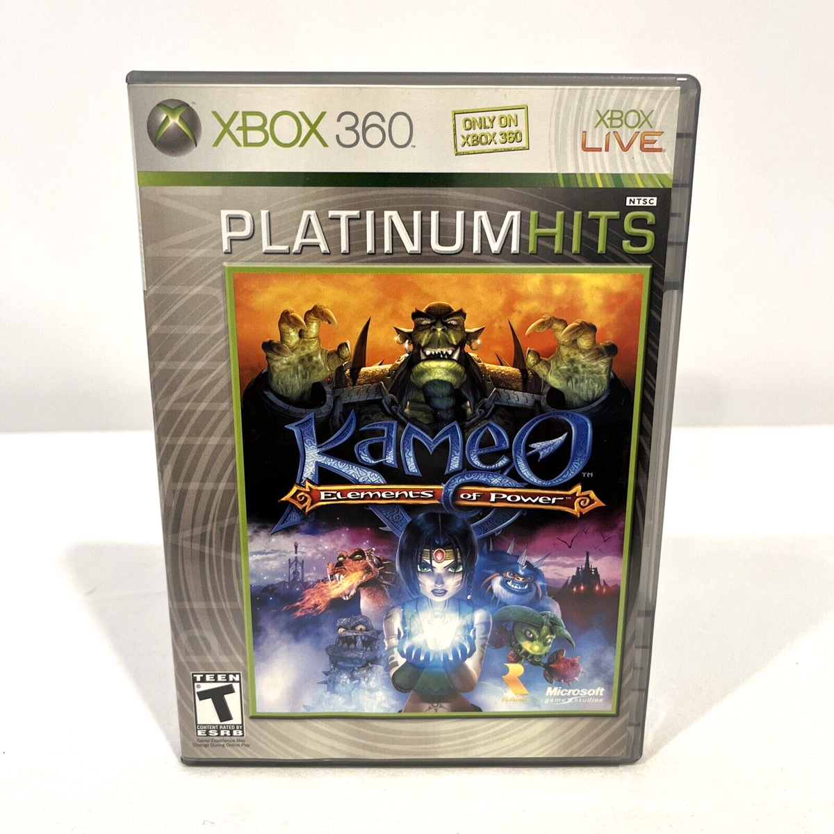 KAMEO ELEMENTS OF POWER MICROSOFT XBOX 360 UNLEASH THE POWER GAME