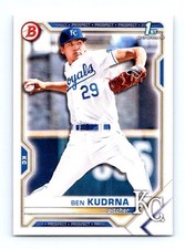 #BD-73 2021 Bowman Draft * Ben Kudrna Kansas City Royals