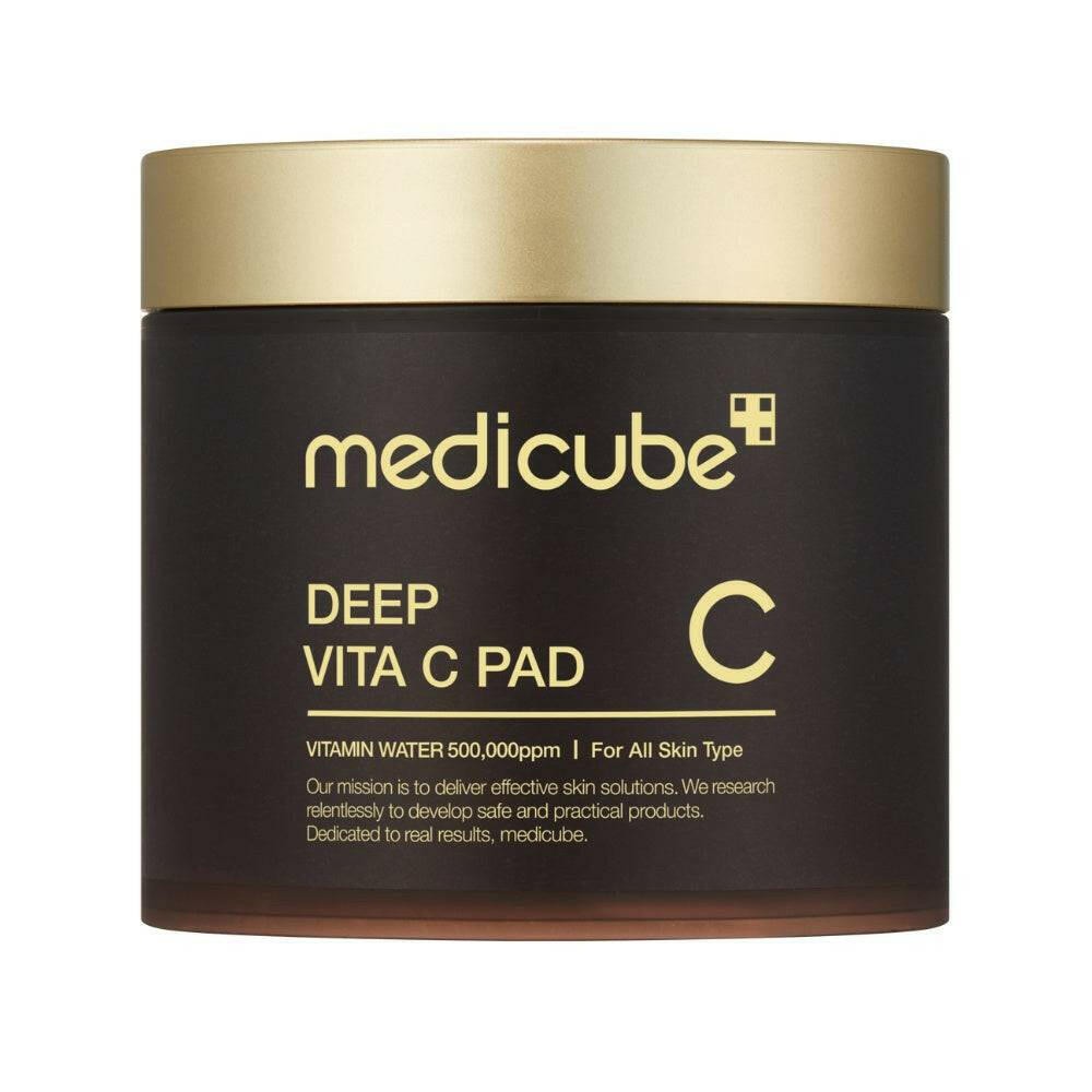 MEDICUBE Deep Vita C Pad 70pcs - AUTHENTIC K-Beauty Brightening Toner Pads