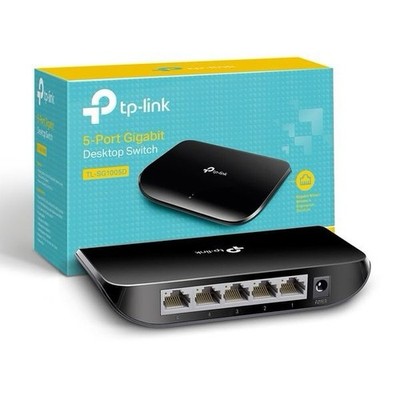 TP-Link 5 Port Gigabit Ethernet Network Switch | Plug and Play | TL-SG1005D