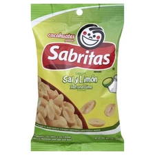 Gamesa Sabritas Pnut Salt&Lime 7 OZ Pack Of 12
