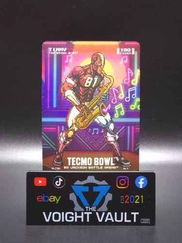 Timmy `Tim Brown` 2026 Bo Jackson Battle Arena Tecmo Bowl 8-bit Alt Art