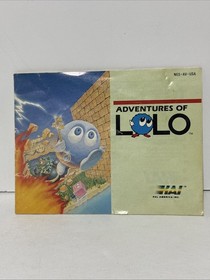 Adventures of LOLO 1, 2, 3 Trilogy (Nintendo NES) With Manuals and Hard Cases