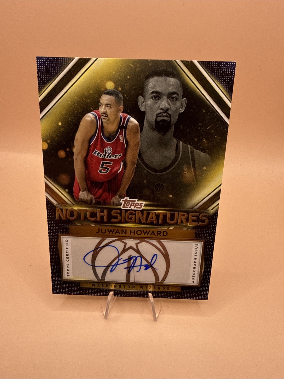 Juwan Howard 2025 Topps Basketball Auto Notch Signatures Wizards #TNS-JH