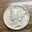 1940 MERCURY SILVER DIME ACTUAL Coin Get Today & Save & Fill Your Collection