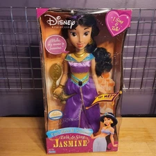 Once Upon A Princess EXTREMELY RARE Jasmine Disney Aladdin Talking Singing Doll