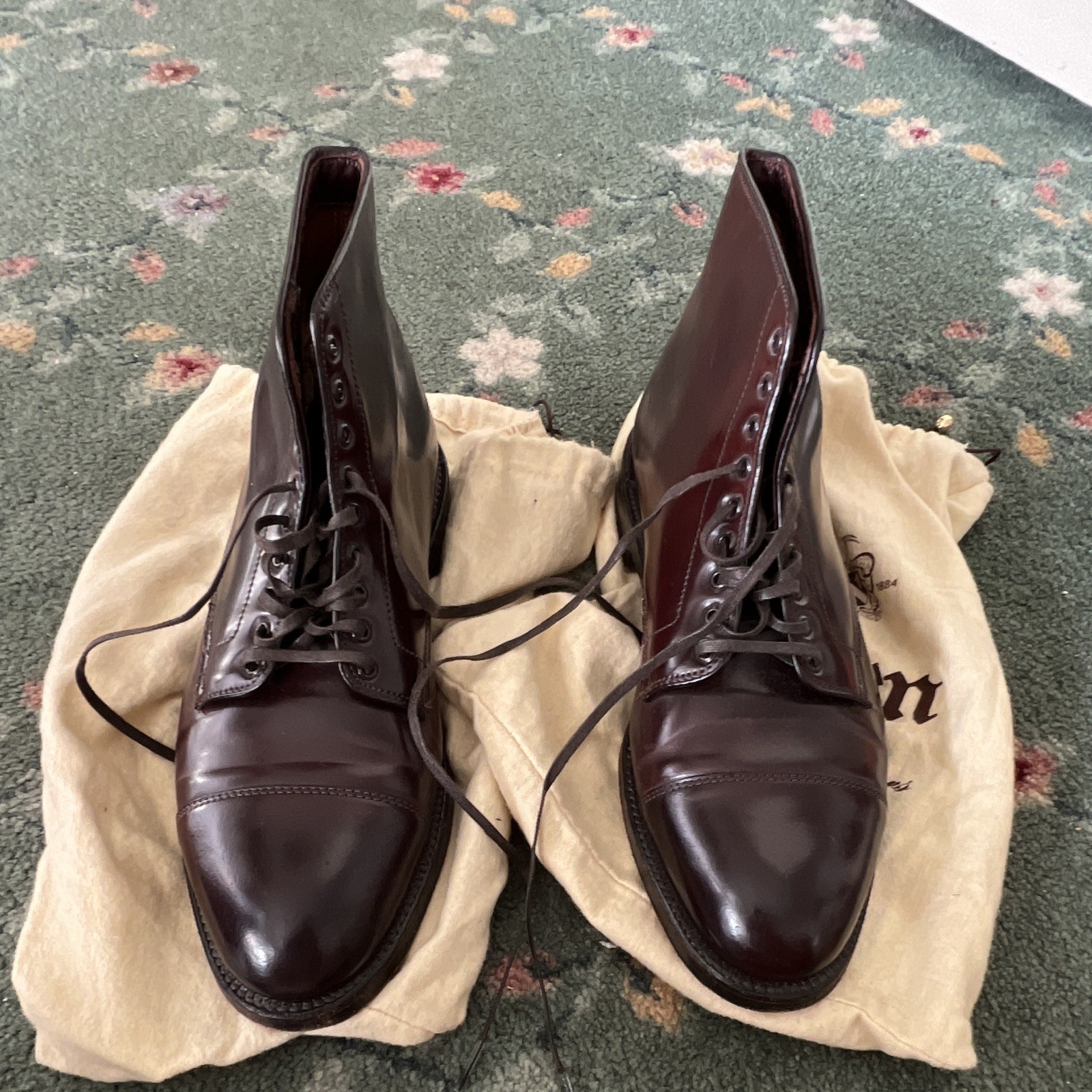 Alden 4060 Color 8 Shell Cordovan Cap Toe Boot