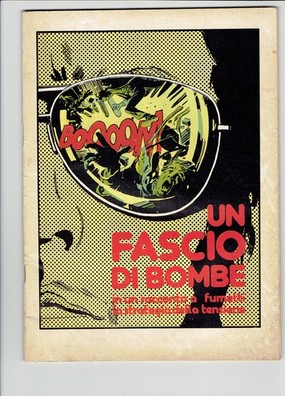 MANARA M. '' A beam of bombs.'' curated by the PSI SSP. Year 1975.