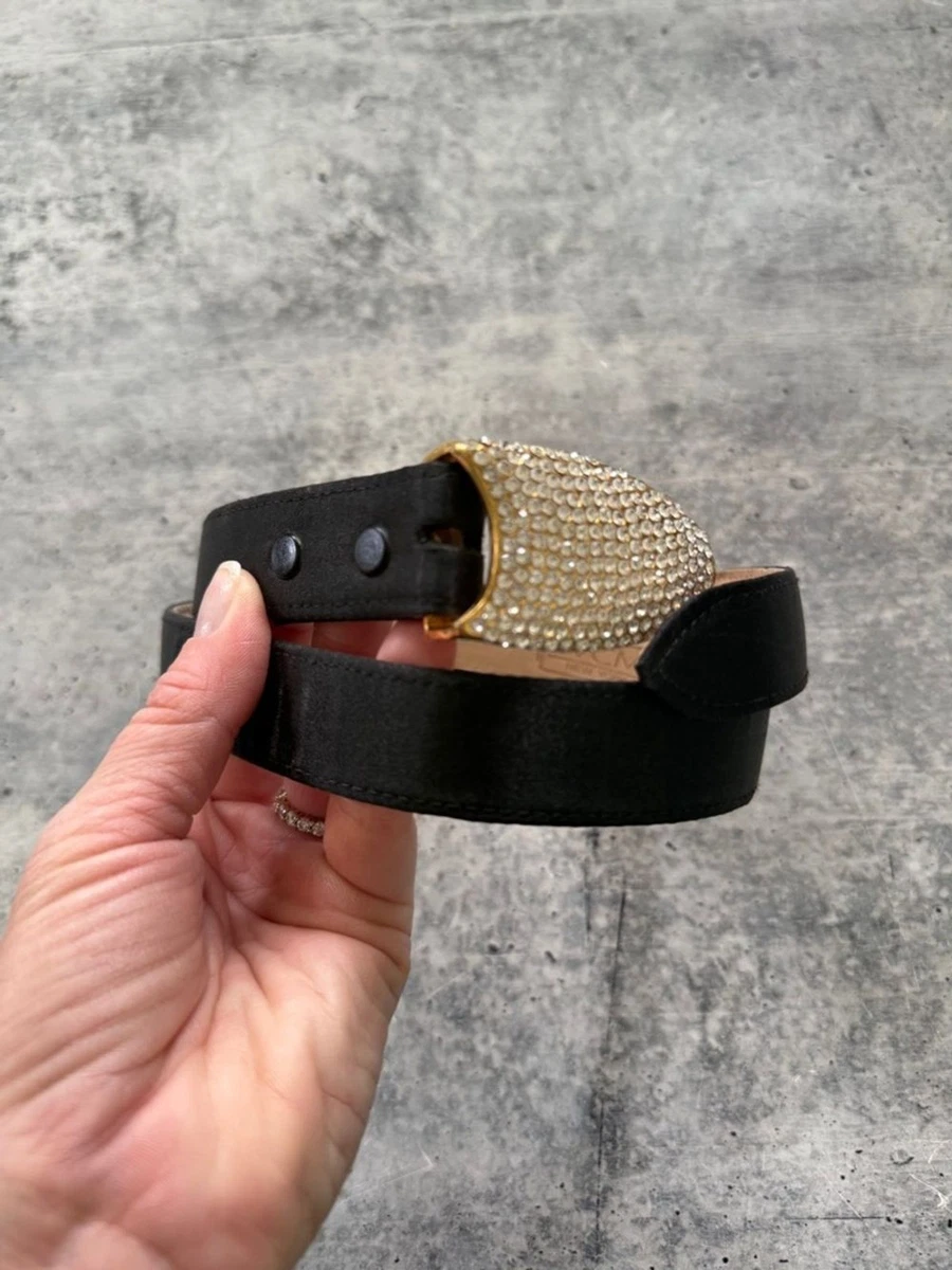 Satin Black Belts for Women for sale | eBay display picture 3