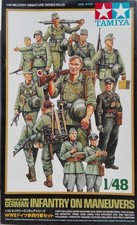 MODELING - German Infantr on maneuvers - Tamiya 1/48 scale