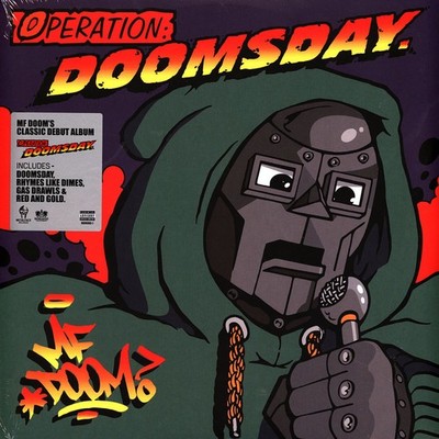 MF DOOM - Operation: Doomsday Black Vinyl Edition w/ Origi (1999 - US - Reissue)