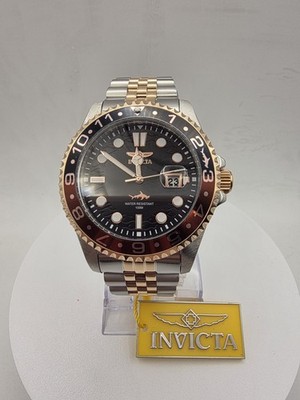 Invicta Rootbeer Pro Diver Heritage Men Women Watch-43mm Steel Rose Gold 30626