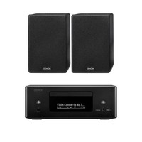 Denon N12 RCD-N12 Hi-Fi System Inc SCN10 Spkrs - Black