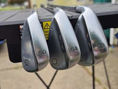 Titleist Vokey SM5 Wedge Set 50/12 54/10 58/11 Wedge Flex Steel LH 3pc