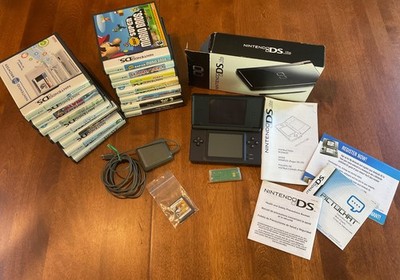 Nintendo DS Lite Bundle with Stylus, Expansion Pak, Internet Browser & 14 Games