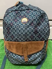 Roxy Quiksilver Mosaic Geometric Backpack 16  X 12  X 5  