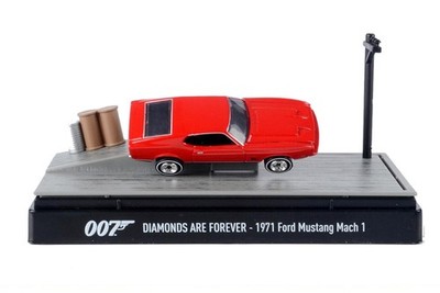 MOTOR MAX - FORD Mustang mach 1 - JAMES BOND 007 Diamonds Are Forever - 1/64 ...