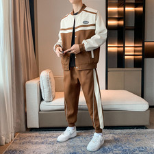 Men's Clothes Pants Set Suits Casual Outfit Tracksuit Two Piece Male Clothing