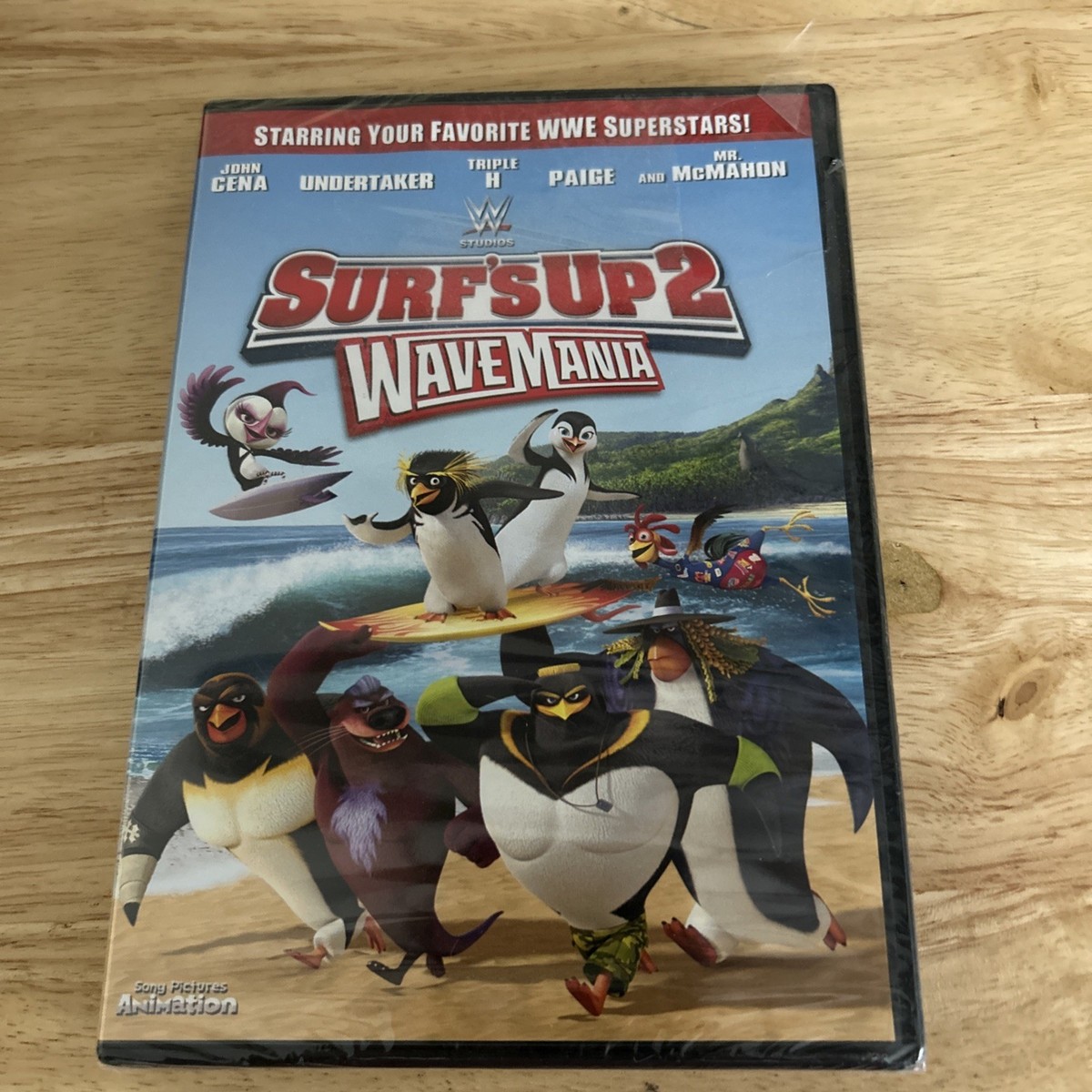 Surfs Up 2: WaveMania (DVD, 2017) John Cena/Triple H - NEW