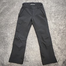 Obermeyer Men's Alpinist Stretch Ski Snowboard Pants Black Size Small Cargo