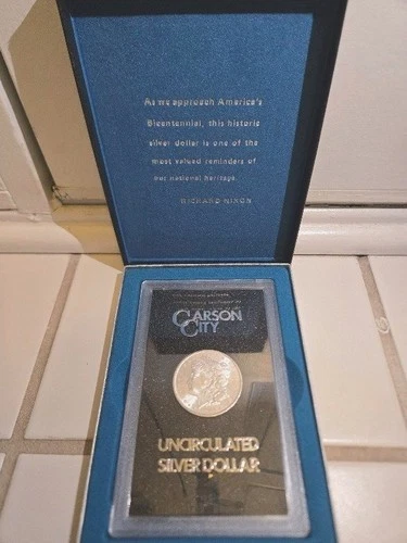 1882-CC Morgan Silver Dollar $1 GSA Hoard Uncirculated in OGP Box