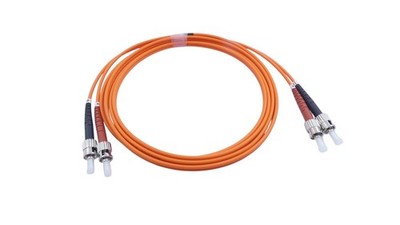 2 Stück EFB Elektronik O6023.2 ecoFiber LWL Kabel Duplex ST / ST 62,5 125 OM1 2m